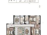 天元锦都上府_4室2厅2卫 建面161平米