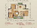 桂林彰泰红二期_4室2厅2卫 建面124平米