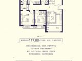 聚恒逸居馨苑_3室2厅2卫 建面117平米