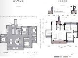 保利阅江台_4室2厅2卫 建面129平米