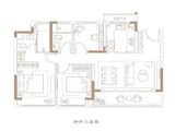 泊印澜庭_2室2厅2卫 建面105平米