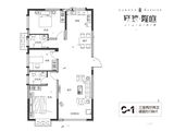 联信隆庭_3室2厅2卫 建面138平米