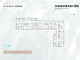 中新锦绣天地观山乐水_22#8层商铺/公寓平面户型 建面30平米