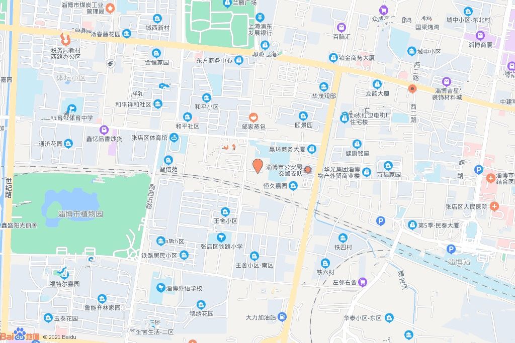 西四路东、和平路南、柳泉路西、胶济铁路北