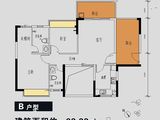 誉诚花园_3室2厅2卫 建面93平米