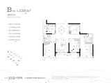 滨江越秀滨萃悦府_4室2厅2卫 建面128平米