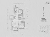 伟星樘樾_3室2厅1卫 建面100平米