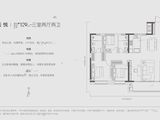 保利三一云城_3室2厅2卫 建面129平米