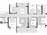 中海源境_4室2厅2卫 建面131平米