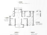 虹桥公馆3期_4室2厅2卫 建面132平米