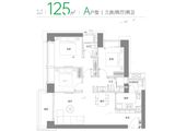 绿景白石洲璟庭_3室2厅2卫 建面125平米