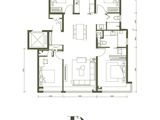 招商璀璨时代_4室2厅2卫 建面140平米