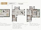 五个院子的别墅_3室2厅3卫 建面126平米