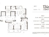 兰溪府_3室2厅2卫 建面134平米