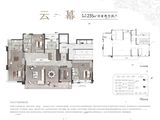 建发城投缦云_4室2厅3卫 建面235平米