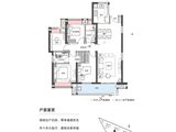 武汉城建电建汉悦府朗境_4室2厅2卫 建面138平米