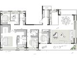 天璟融园_5室2厅3卫 建面245平米