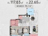 盛和园_4室2厅2卫 建面117平米