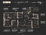 产投锦天盛世_5室2厅3卫 建面168平米