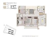 同悦湾璟庭_4室2厅2卫 建面127平米